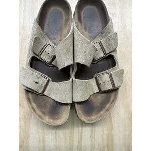 Birkenstocks Women’s 40 Two Strap Arizona Tan Good Sole 9.5